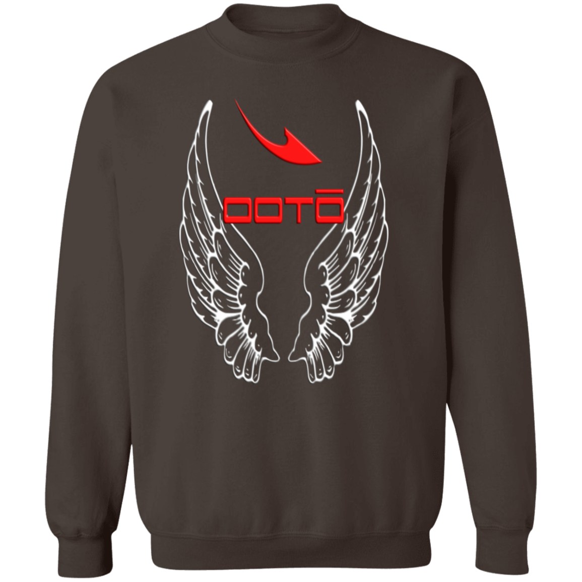 OOTO - WINGED BSG - G180 Crewneck Pullover Sweatshirt - 7 COLORS -