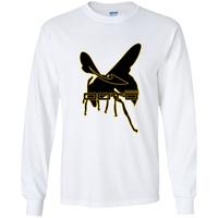 Thumbnail for OOTO - DASH AND HORNET BLACK G540B Youth LS T-Shirt - 6 COLORS -