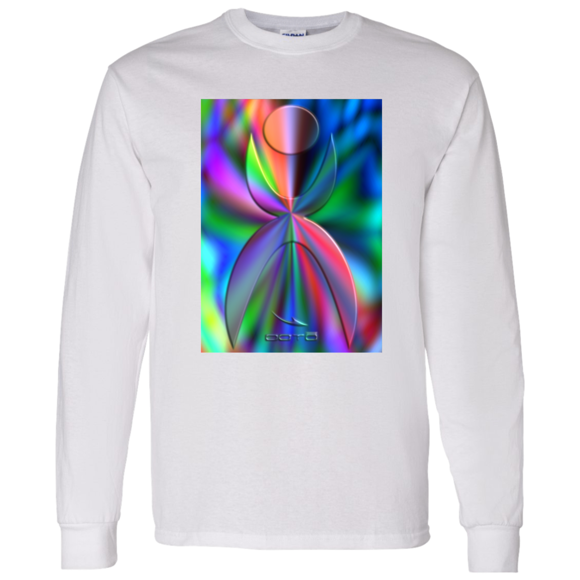 GLYPHIC EN GLASS PRISMATIC - G540 LS T-Shirt 5.3 oz. - 9 COLORS -