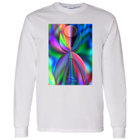 Thumbnail for GLYPHIC EN GLASS PRISMATIC - G540 LS T-Shirt 5.3 oz. - 9 COLORS -