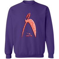 Thumbnail for OOTO - BIG STEPPIN GLYPHIC NEON RINGS RED - G180 Crewneck Pullover Sweatshirt - 10 COLORS -