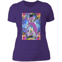 Thumbnail for GLYPHIC BIG STEPPIN OVER PLASMATIC NEON - NL3900 Ladies' Boyfriend T-Shirt - 10 COLORS -