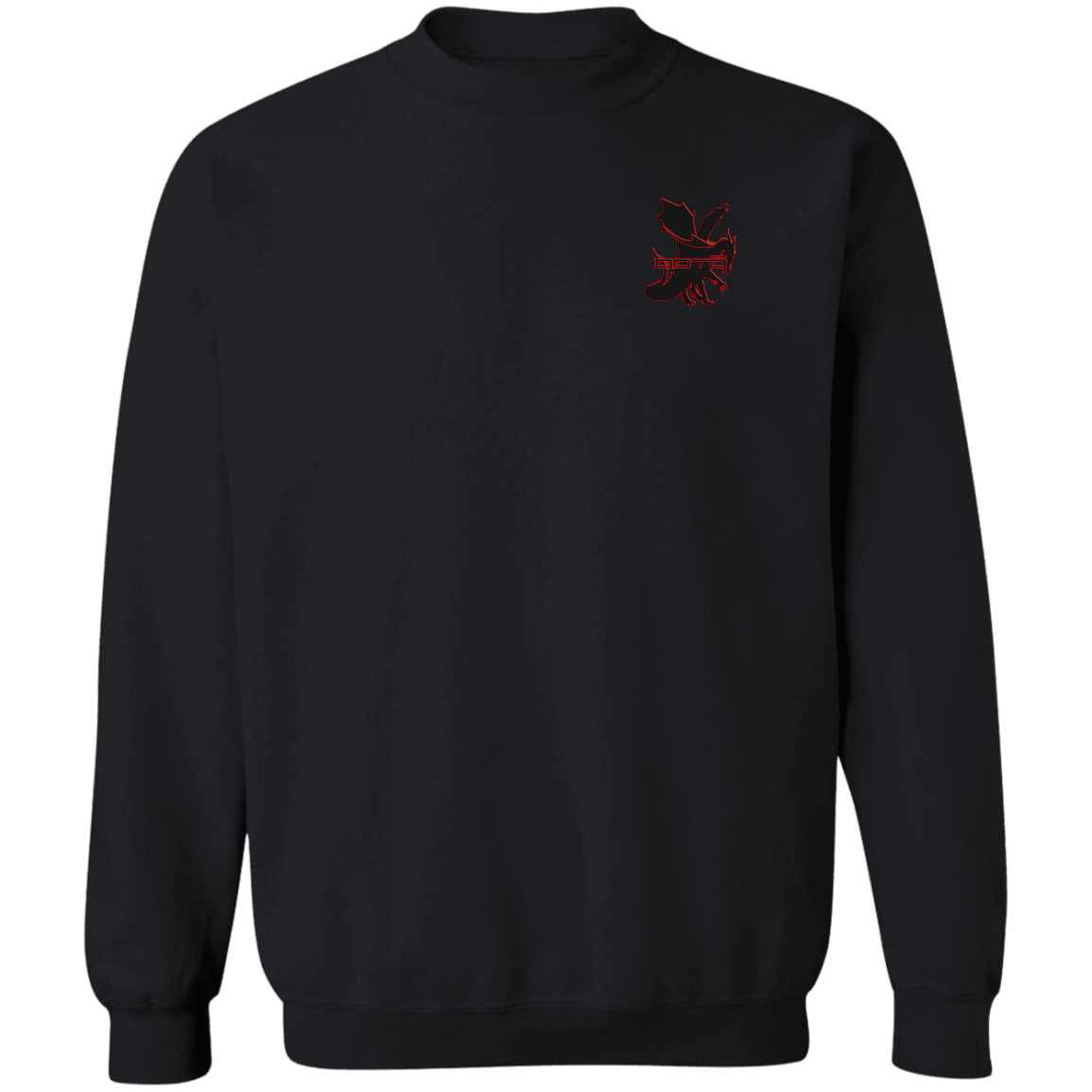 OOTO - DASH AND DRAGON - G180 Crewneck Pullover Sweatshirt - 2 COLORS -