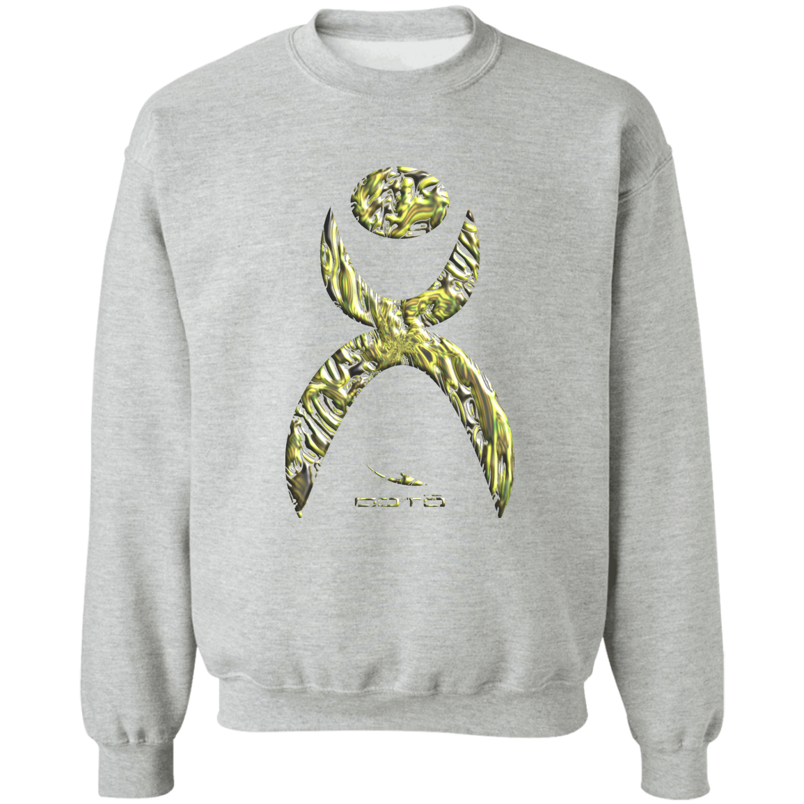 OOTO - GLYPHIC EN YELLOWED MESS HALTED PHASE - G180 Crewneck Pullover Sweatshirt - 4 COLORS -