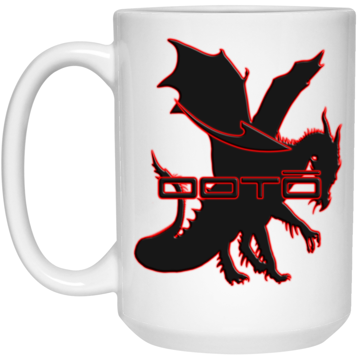 OOTO - DASH AND DRAGON - 21504 15 oz. White Mug - 1 COLOR -