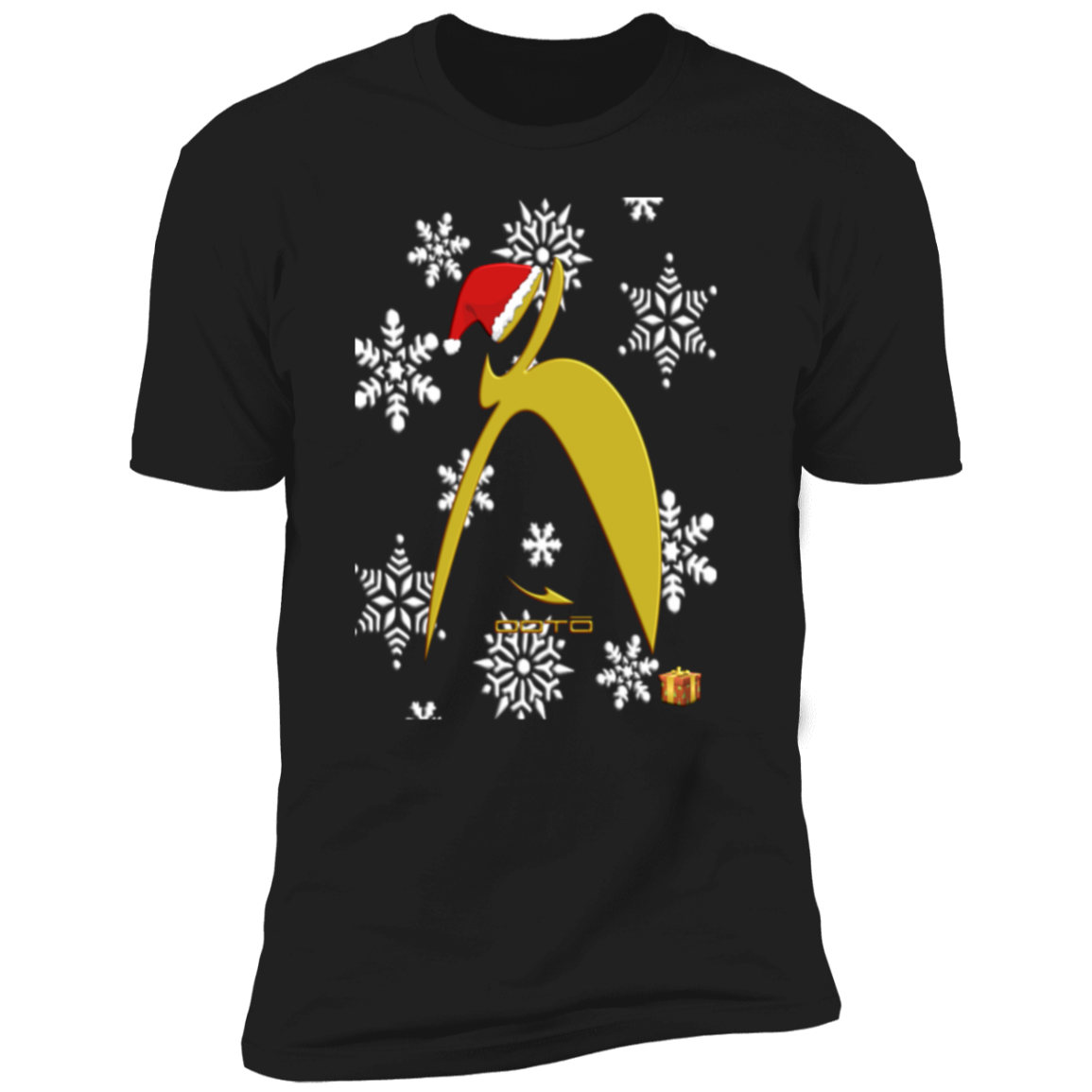 BIG STEPPIN GLYPHIC SANTA - NL3600 Premium Short Sleeve T-Shirt - 3 COLORS -