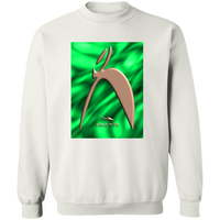 Thumbnail for OOTO - BIG STEPPIN COPPER GLYPHIC EN GREEN PLASMA - G180 Crewneck Pullover Sweatshirt - 4 COLORS -