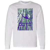 Thumbnail for DASH EN EERIE TREES PURPLE - G540 LS T-Shirt 5.3 oz. - 4 COLORS -