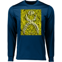 Thumbnail for GLYPHIC EN YELLOWED MESS HALTED PHASE X 2 - W YMB 788 Long Sleeve Moisture-Wicking Tee - 4 COLORS -