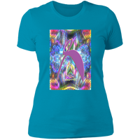 Thumbnail for GLYPHIC BIG STEPPIN OVER PLASMATIC NEON - NL3900 Ladies' Boyfriend T-Shirt - 10 COLORS -