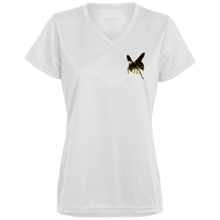 Thumbnail for DASH AND HORNET BLACK - 1790 Ladies’ Moisture-Wicking V-Neck Tee - 7 COLORS -