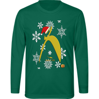 Thumbnail for OOTO - BIG STEPPIN GLYPHIC SANTA - TT11YL Team 365 Kids Zone Long Sleeve Tee - 5 COLORS -