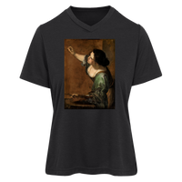 Thumbnail for ARTEMISIA GENTILESCHI - CIRCA 1638-1639 - Self Portrait as the Allegory of Painting - TT11HW Team 365 Womens Sonic Heather Tee - 2 COLORS -