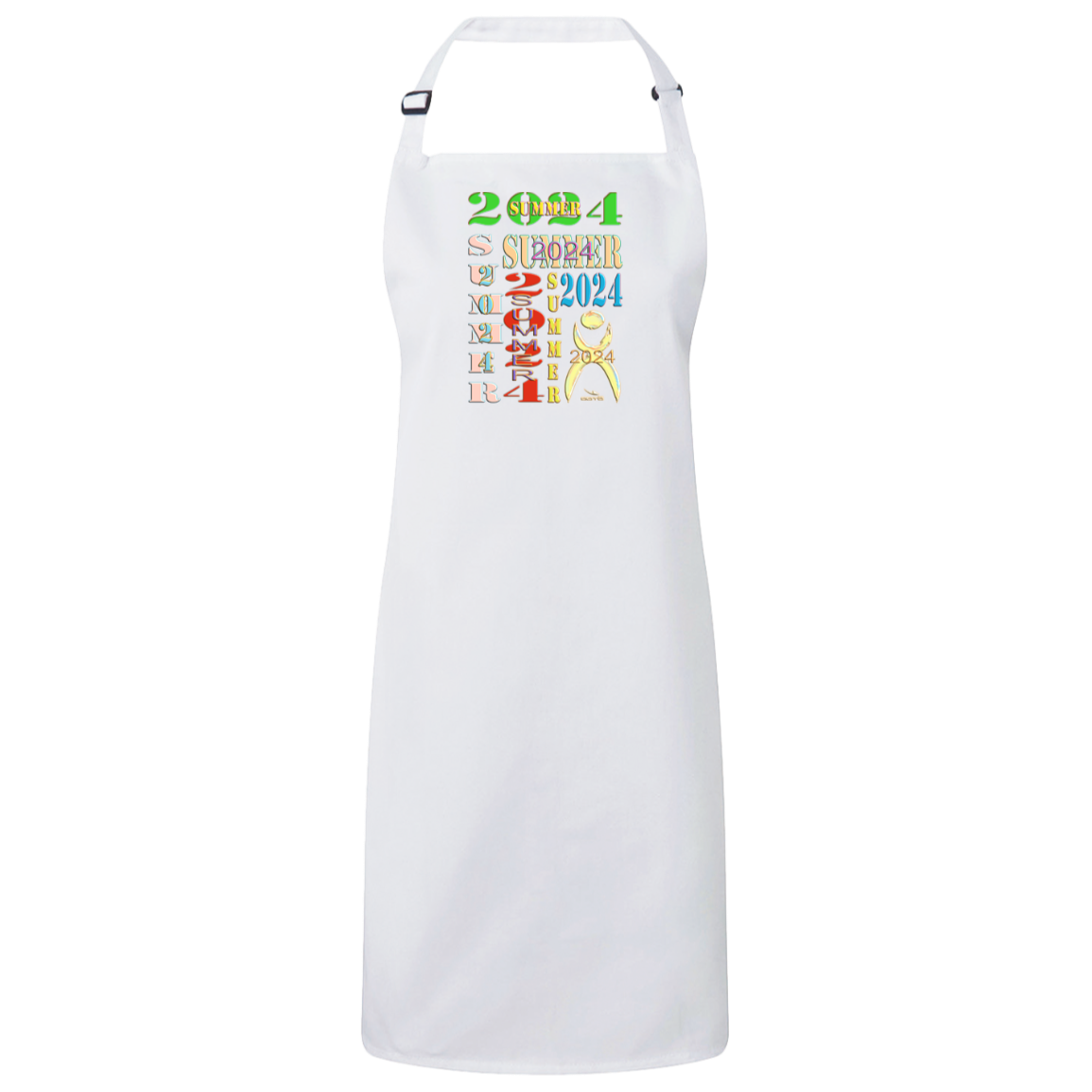 MO JUNE, JULY 2024 - RP150 Sustainable Men & Women Bib Apron - 1 SIZE - 4 COLORS -