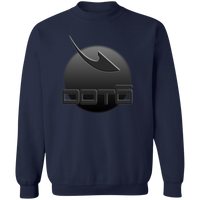 Thumbnail for OOTO - DASH EN BLACK DARK MOON -  G180 Crewneck Pullover Sweatshirt - 13 COLORS -