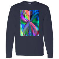 Thumbnail for GLYPHIC EN GLASS PRISMATIC - G540 LS T-Shirt 5.3 oz. - 9 COLORS -