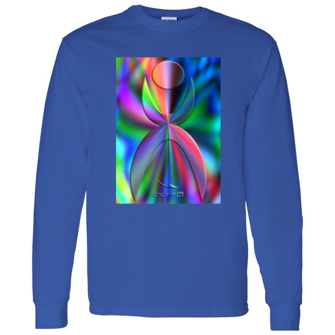 GLYPHIC EN GLASS PRISMATIC - G540 LS T-Shirt 5.3 oz. - 9 COLORS -