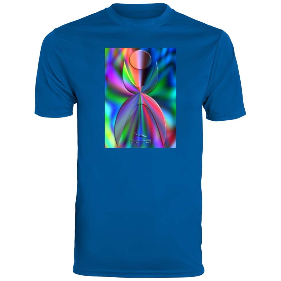 OOTO - GLYPHIC EN GLASS PRISMATIC - 791 Youth Moisture-Wicking Tee - 7 COLORS -