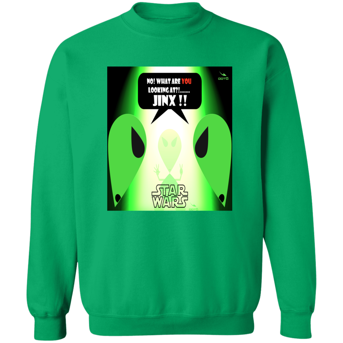 OOTO - AL IN STAR WARS? AL BEAM DOWN - G180 Crewneck Pullover Sweatshirt - 6 COLORS -