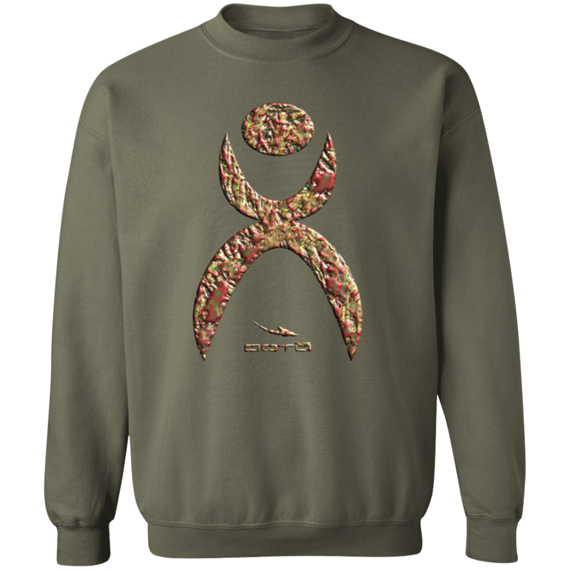 OOTO - GLYPHIC EN HALTED PHASE X2 NB - G180 Crewneck Pullover Sweatshirt - 3 COLORS -