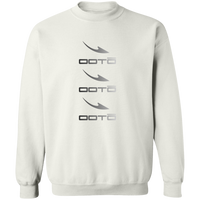 Thumbnail for OOTO - DASHES EN TRI COLOR X 3 GO G180 Crewneck Pullover Sweatshirt - 5 COLORS -