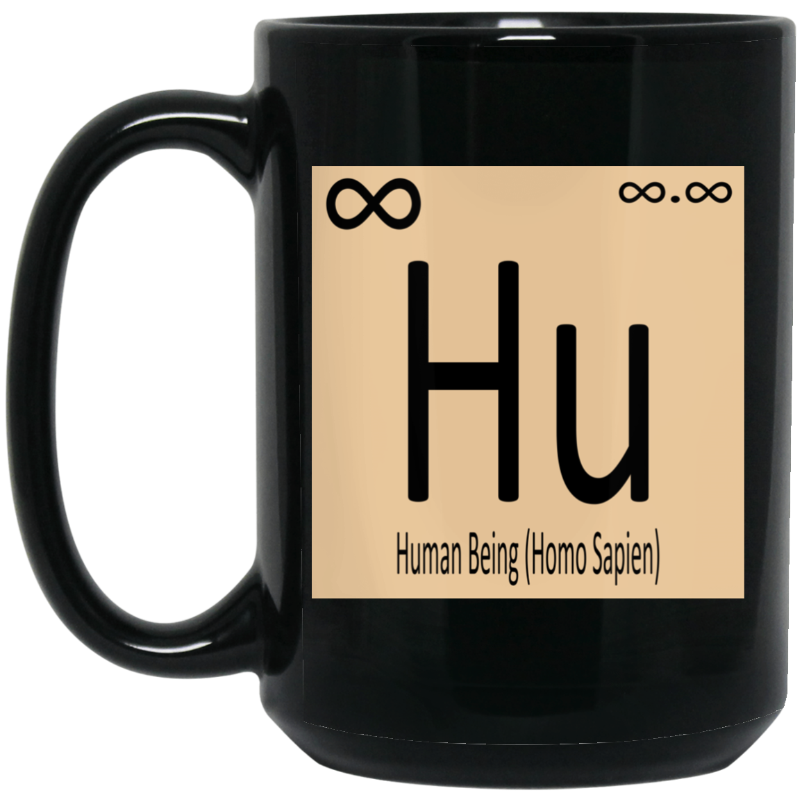 OOTO - The Human Element - (One Race Human) - BM15OZ 15 oz. Black Mug - 1 COLOR -