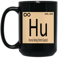 Thumbnail for OOTO - The Human Element - (One Race Human) - BM15OZ 15 oz. Black Mug - 1 COLOR -