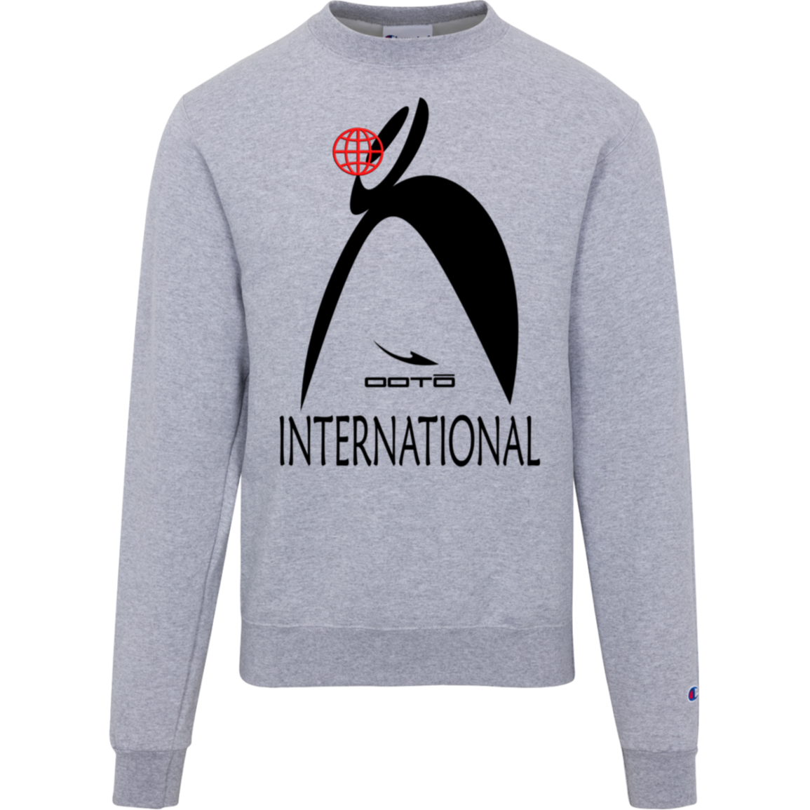 OOTO - GLYPHIC BIG STEPPIN INTERNATIONAL - S600 Champion Mens Powerblend Crewneck Sweatshirt - 4 COLORS -