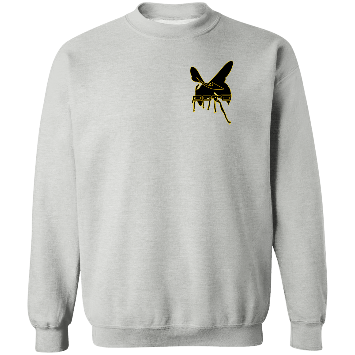 OOTO - DASH AND HORNET BLACK G180 Crewneck Pullover Sweatshirt - 7 COLORS -