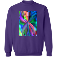 Thumbnail for GLYPHIC EN GLASS PRISMATIC - G180 Crewneck Pullover Sweatshirt - 9 COLORS -