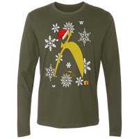 Thumbnail for BIG STEPPIN GLYPHIC SANTA - NL3601 Men's Premium LS - 3 COLORS -