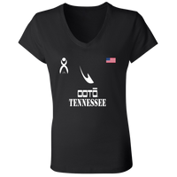 Thumbnail for OOTO - TENNESSEE - B6005 Ladies' Jersey V-Neck T-Shirt - 6 COLORS -