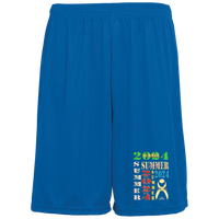 Thumbnail for MO JUNE, JULY 2024 - Mens 1428 Moisture-Wicking Pocketed 9 inch Inseam Training Shorts - 4 COLORS -