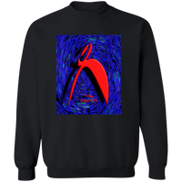 Thumbnail for OOTO - BIG STEPPIN GLYPHIC AND SHADOW 3D EFFECT EN PLASMATIVERSE - G180 Crewneck Pullover Sweatshirt - 2 COLORS -