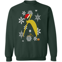 Thumbnail for OOTO - BIG STEPPIN GLYPHIC SANTA - G180 Crewneck Pullover Sweatshirt - 3 COLORS -