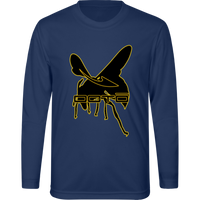 Thumbnail for OOTO - DASH AND HORNET BLACK - TT11YL Team 365 Kids Zone Long Sleeve Tee