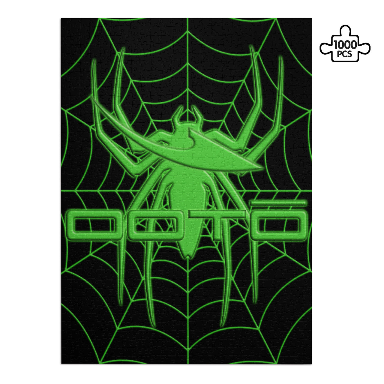 OOTO - DASH AND SPIDER 3 - PUZZLE_V1 Cardboard Jigsaw Puzzle (1000-Piece) -