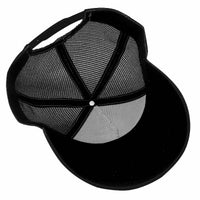 Thumbnail for OOTO - GLYPHIC BIG STEPPIN HAPPILY WITH USA DASH - HC_C35 Brim Mesh Baseball Cap - 1 COLOR -