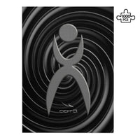 Thumbnail for OOTO - GLYPHIC EN EPIC JORNEY BLACK SPACE - PUZZLE_V1 Cardboard Jigsaw Puzzle (1000-Piece) -