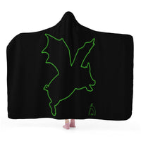 Thumbnail for OOTO - THE DREADED PIG BAT (WILBUR STRIKES) - SF_F15 Hooded Blanket - 1 COLOR - 2 SIZES -