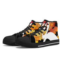 Thumbnail for MO OCT NOV 2024 FWS High-Top Canvas Shoes With Customized Tongue - Black soles - 1 COLOR -