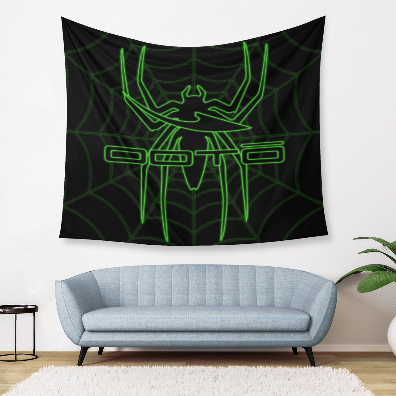 OOTO - DASH AND SPIDER 3B - D34 Wall Tapestry - 3 SIZES -