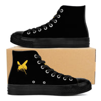 Thumbnail for OOTO - DASH AND HORNET - SF_D71 High Top Canvas Shoes - Black soles - 1 COLOR -