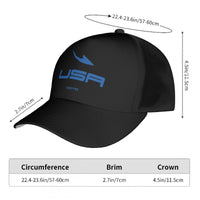 Thumbnail for OOTO - USA DASH EN BLUE - HC_T1 Curved Brim Baseball Cap - 1 COLOR -