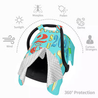 Thumbnail for MO JUNE, JULY 2024 - Baby Stroller Seat Canopy Nursing Cover - 1 COLOR -