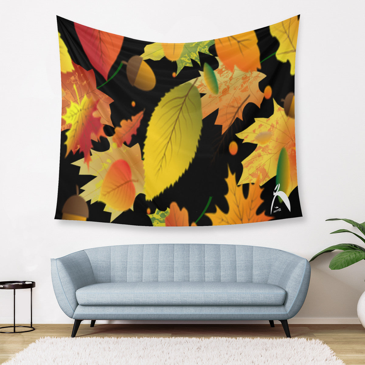 MO OCT NOV 2024 D34 Wall Tapestry - 3 SIZES -