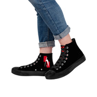 Thumbnail for MO SEP OCT 2024 SF_D71 High Top Canvas Shoes - Black Soles - 1 COLOR -