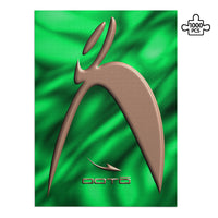 Thumbnail for OOTO - BIG STEPPIN COPPER GLYPHIC EN GREEN PLASMA - PUZZLE_V1 Jigsaw Puzzle (1000-Piece) -