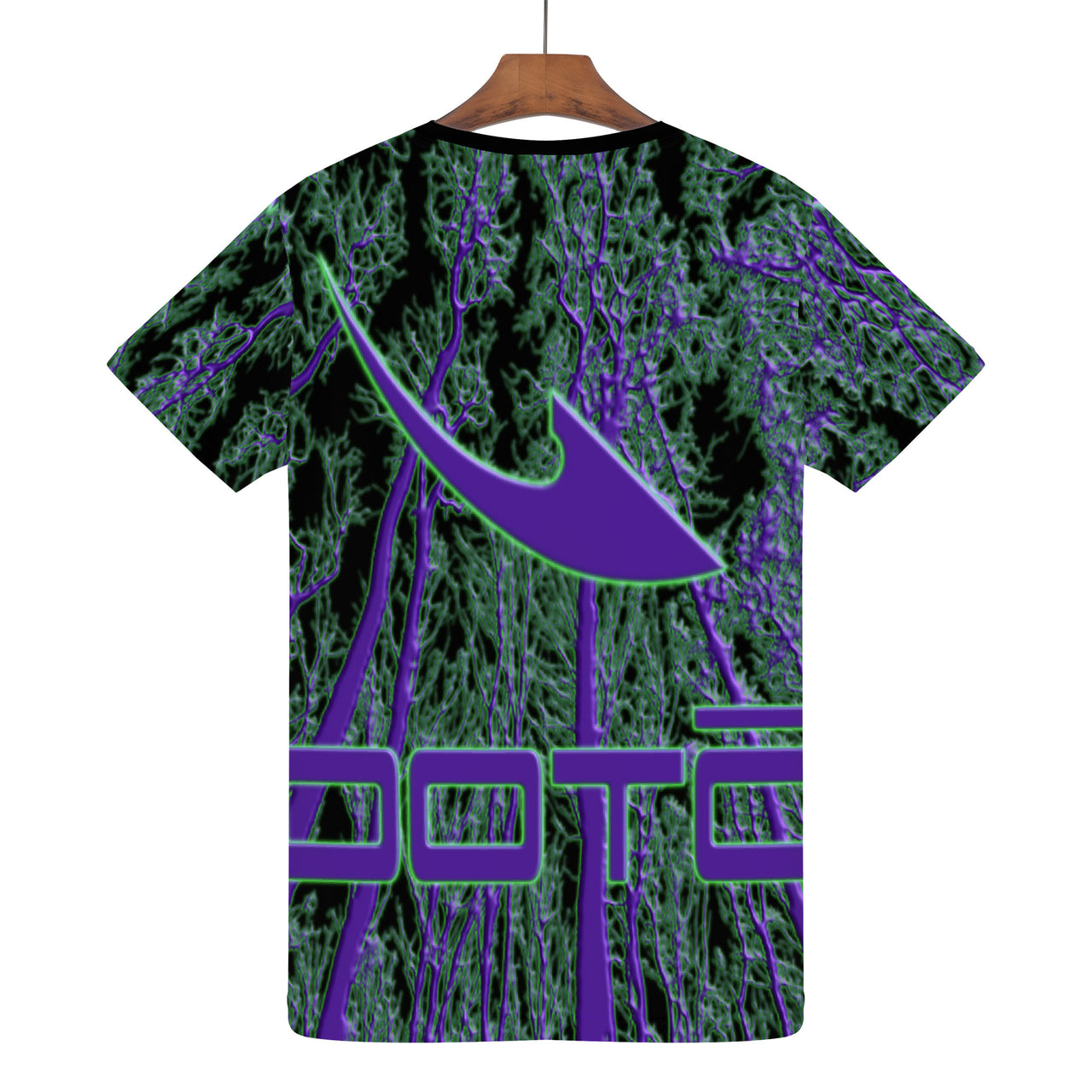 DASH EN EERIE TREES PURPLE - D61 Men's All Over Print T-Shirt - 1 COLOR -