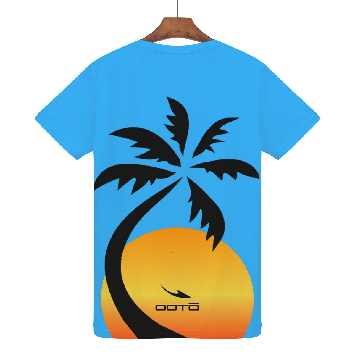 PALM SUNRISE - D61 Men's All Over Print T-Shirt - 1 COLOR -